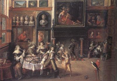 Peter Paul Rubens The Great Salon of Nicolaas Rockox's House (mk01) china oil painting image